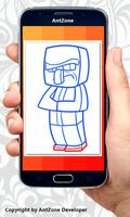 How To Draw Minecraft 2017 capture d'écran 2