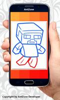 How To Draw Minecraft 2017 स्क्रीनशॉट 3