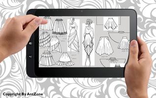 Fashion Design Flat Sketch NEW स्क्रीनशॉट 3