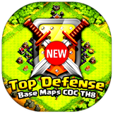 TOP Defense Base COC TH8 иконка