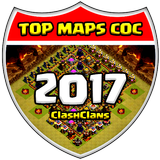 TOP Maps for Clash Clans 2017 icône