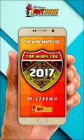 TOP Maps for Clash Clans 2017 اسکرین شاٹ 1