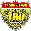 TOP Maps Trophy Base COC TH11 APK