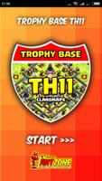 TOP Maps Trophy Base COC TH11 poster