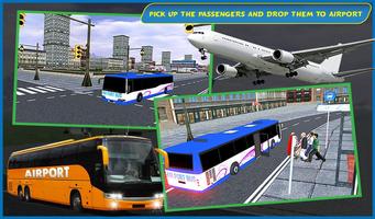 Airport Passenger Bus Sim 2018 capture d'écran 1