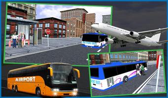 Airport Passenger Bus Sim 2018 capture d'écran 2