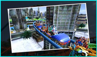 Crazy Roller Coaster Riding 2018 syot layar 2