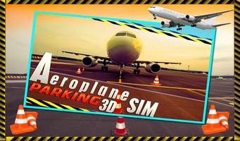 Parking Airplane Sim 3D 2017 plakat