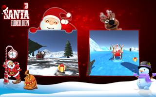 Santa lái chạy 3d ảnh chụp màn hình 1
