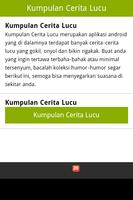 Kumpulan Cerita Lucu captura de pantalla 1