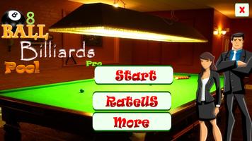 8 Ball Pool Billiards Pro Affiche