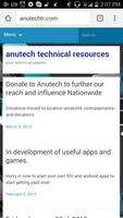 Anutechtr webapp screenshot 1