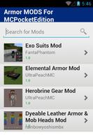 Armor MODS For MCPocketEdition スクリーンショット 1