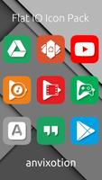 Flat IO Icon Pack Affiche