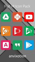 Flat M Icon Pack poster