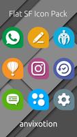 Flat SF Icon Pack اسکرین شاٹ 2