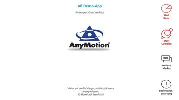 AnyMotion AR-App ภาพหน้าจอ 1