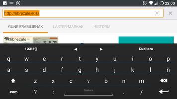 Basque for AnySoftKeyboard تصوير الشاشة 1