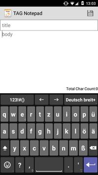 German for AnySoftKeyboard 截图 1