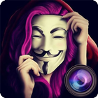 Anonymous Mask Photo Maker أيقونة