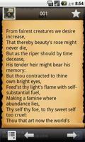 Sonnets by Shakespeare Screenshot 3