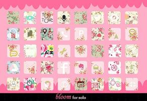 Bloom Icons & Wallpapers capture d'écran 1