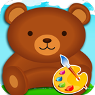 Bear coloring 100 icône
