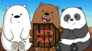 Grizz The Bear in Super Runner Bare Bear Adventure Ekran Görüntüsü 1