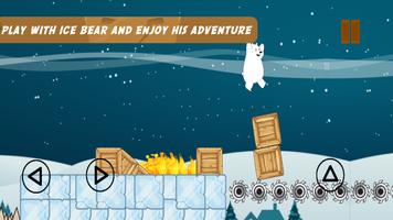 ice bear in Super Runner Bare Bear Adventure Time capture d'écran 1