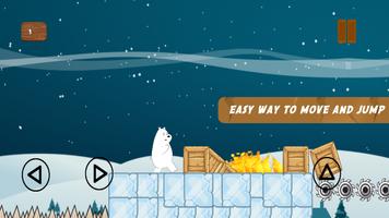 ice bear in Super Runner Bare Bear Adventure Time capture d'écran 3