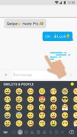 Keyboard for emoji one Affiche