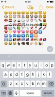 Thème pour iPhone 8 Emoji Keyboard Affiche