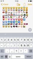 Thème pour iPhone 8 Emoji Keyboard capture d'écran 1