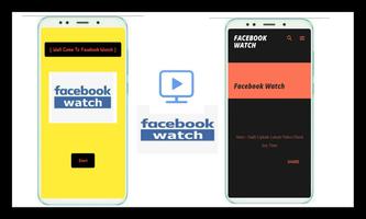 Facebook Watch Poster