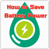 How to Save Battery Power Zeichen