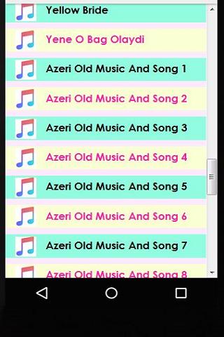Azeri Old Music And Songs Для Андроид - Скачать APK