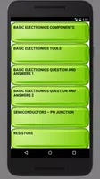 Basic Electronics Question & Answers captura de pantalla 7