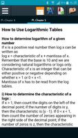 Logarithm Tables : Math Solver screenshot 1