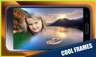 برنامه‌نما Amazing River Photo Frame Free عکس از صفحه