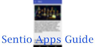 Guide for Sentio Apps Affiche