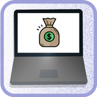 Zarabiaj pieniądze online: por ikona