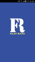 Flat Rate For Hire Plakat