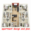 apartment design and plan