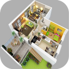 Apartment Floor plan ไอคอน