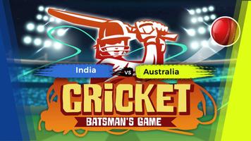 Batsman Cricket Game - Cricket Affiche
