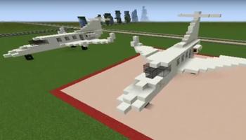 Ideas of Minecraft Airplane Affiche
