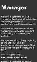 Manager Magazine capture d'écran 2
