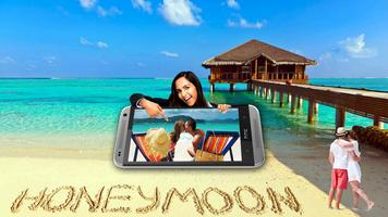 Honeymoon Photo Frames الملصق