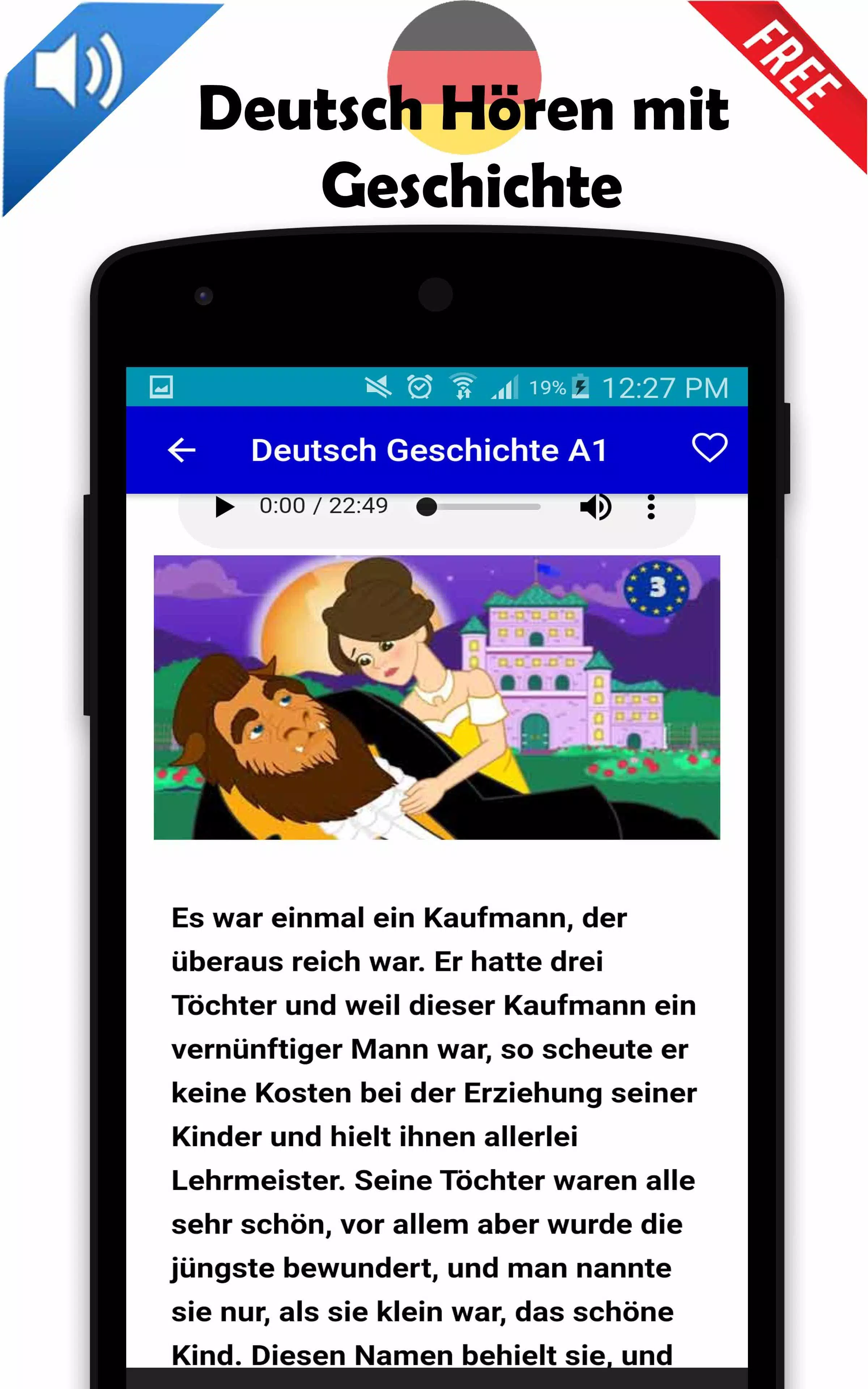 Deutsch Hören mit Geschichte APK for Android Download