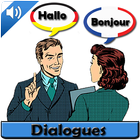 Dialogues français allemand ícone